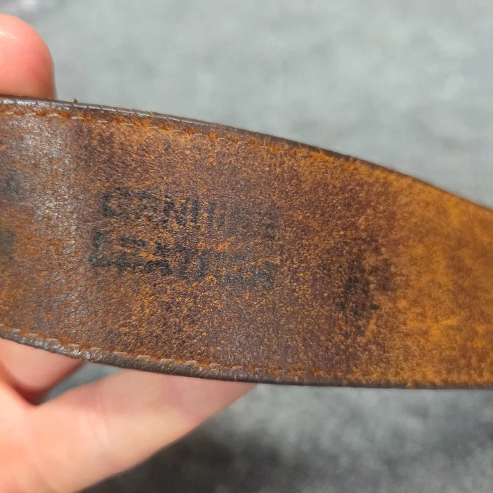 Vintage Buffalo Nickle Belt Mens 35-41